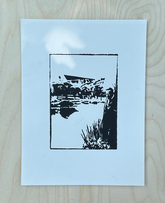 Benjamin, Walter at the Pond