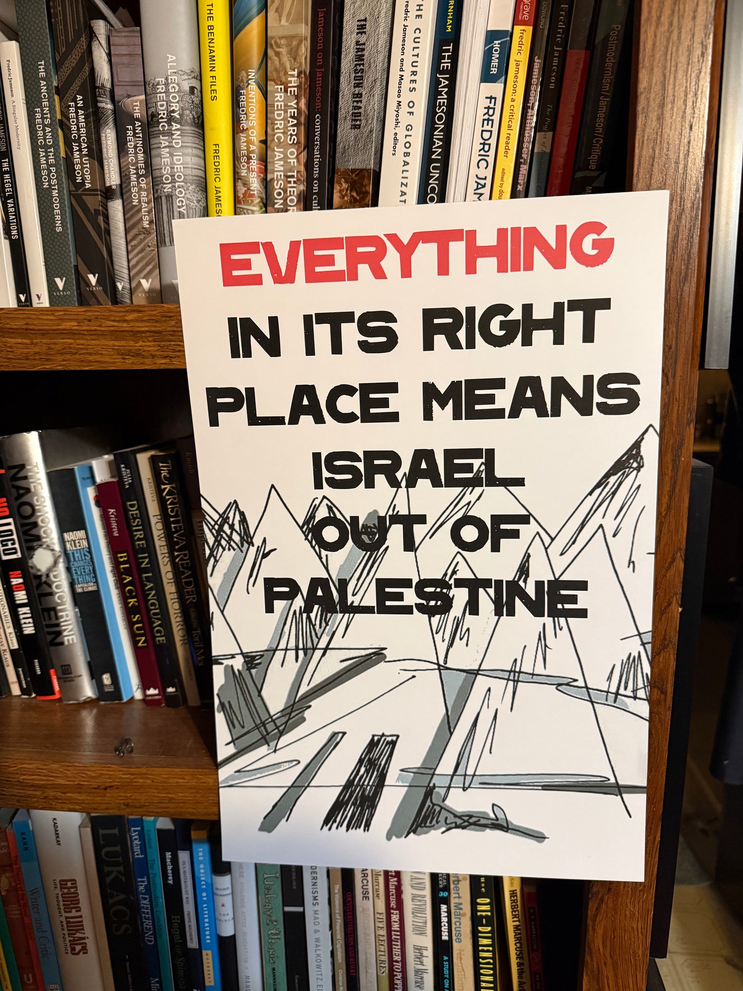 Everything In Its Right Place Poster 12x18"