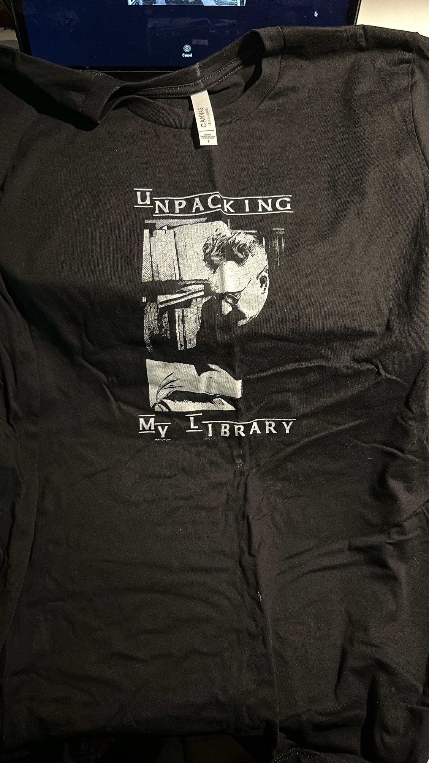 Walter Benjamin, Unpacking My Library Shirt