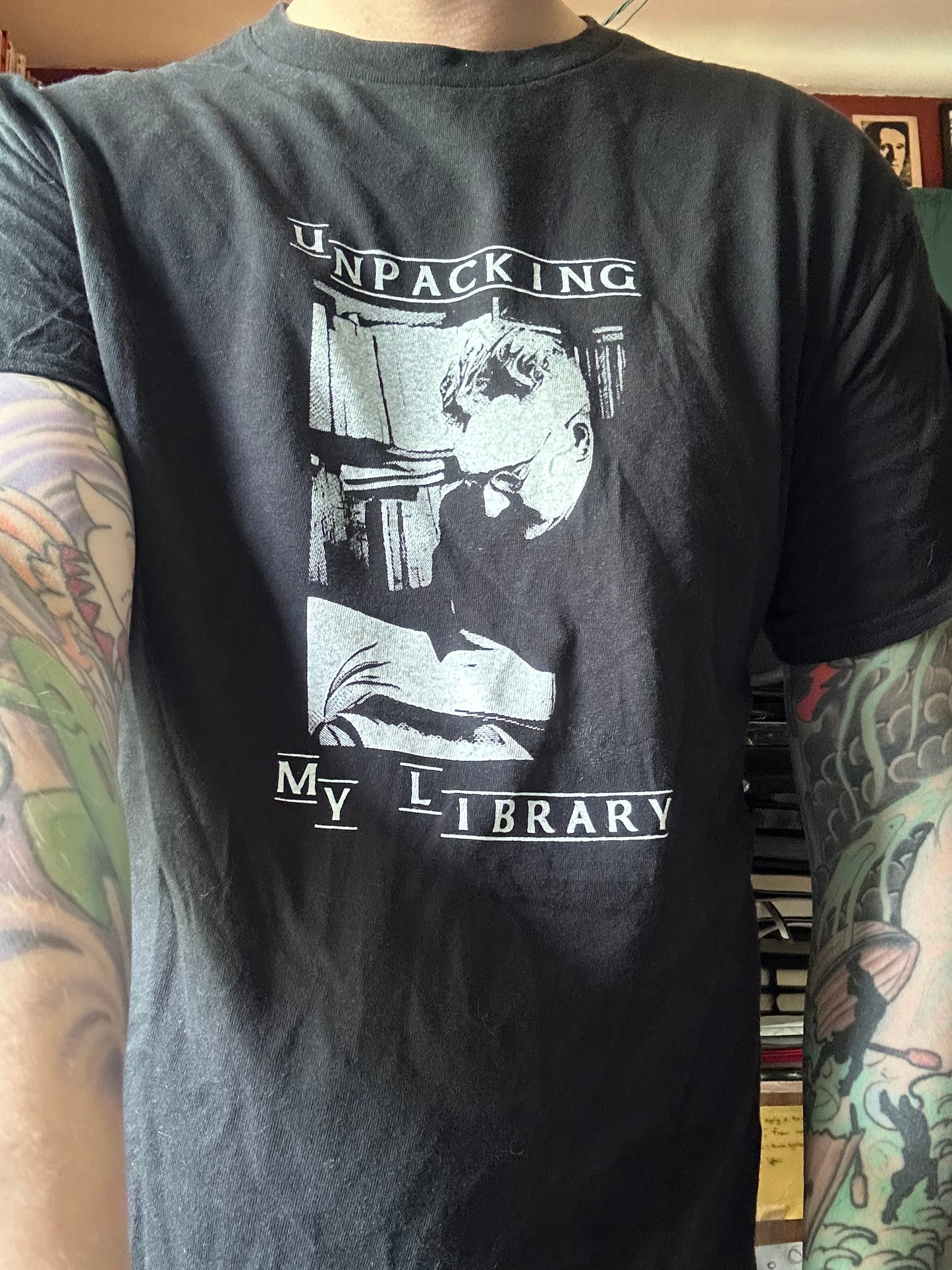 Walter Benjamin, Unpacking My Library Shirt