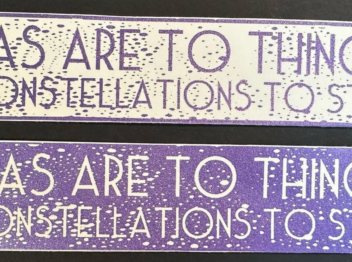 Walter Benjamin Constellations Bookmarks