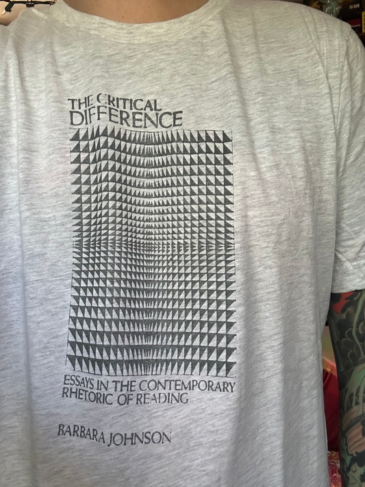 Barbara Johnson, Critical Difference Shirt