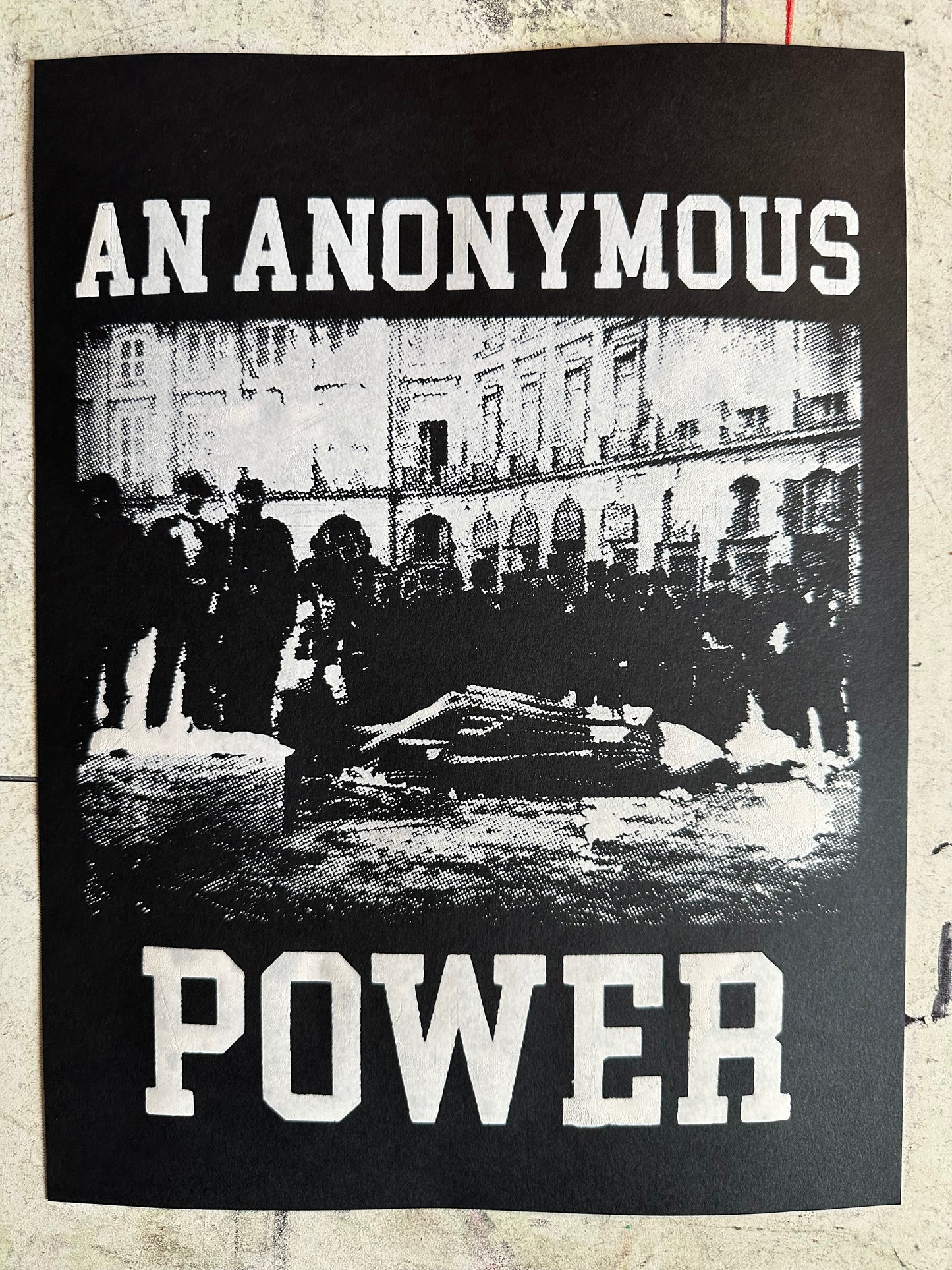 "An Anonymous Power" Paris Commune Shirt