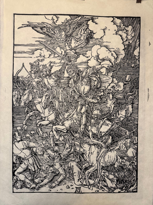 "The Four Horsemen" remake, Dürer ~16"x22,"