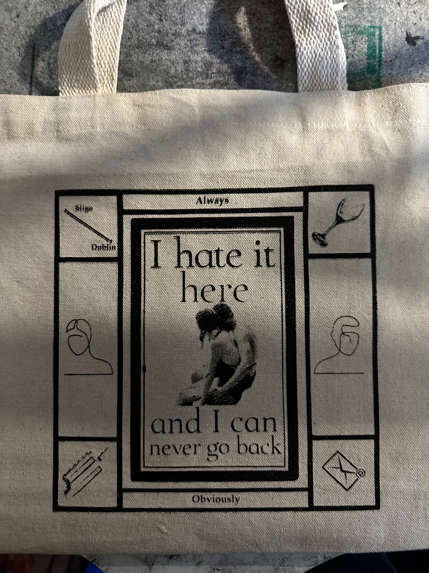 2 Pocket Tote Bag